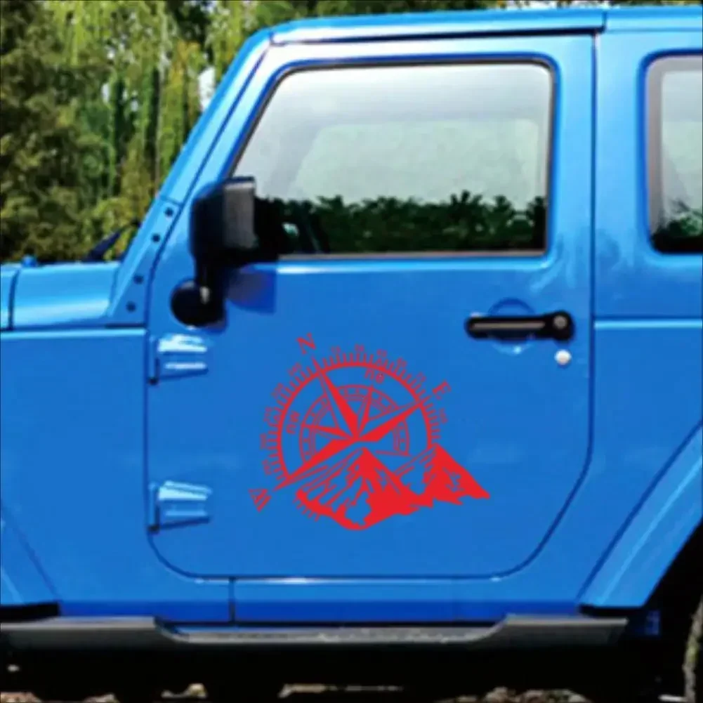 자동차 자체 접착 스티커, 나침반, 48x32cm