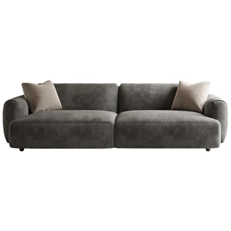 

European fabric sofa living room sofa set leather sofa