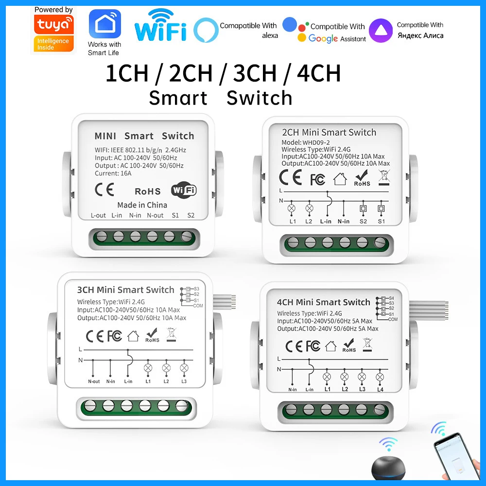 Tuya Wifi Smart Swi…