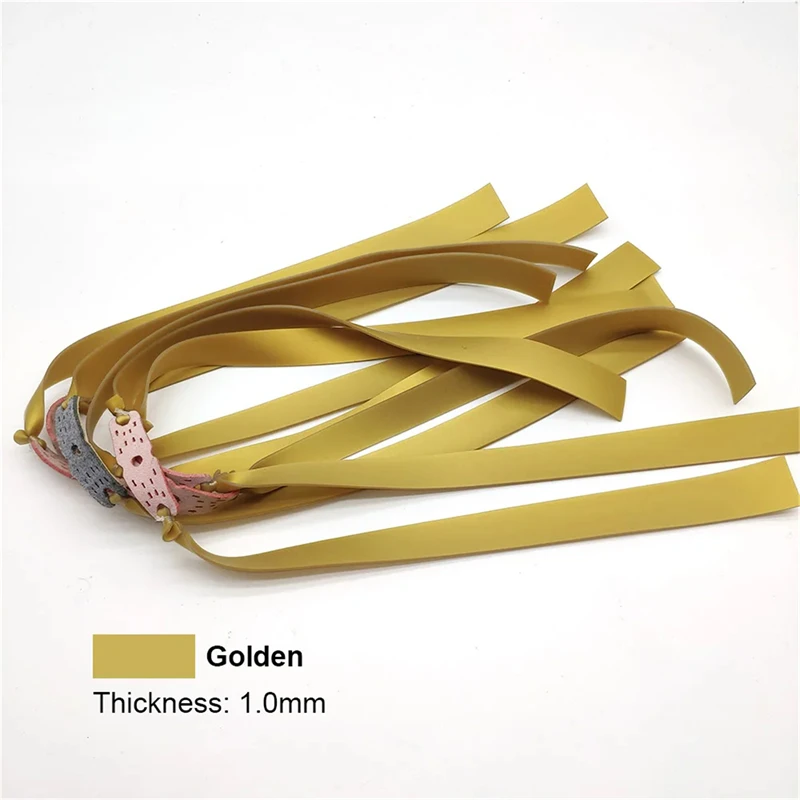 Thickened Hunting Flat Rubber Band High Elasticity Slingshot Rubber Band Shooting Hunting Band Rubber Band for Slingshoot