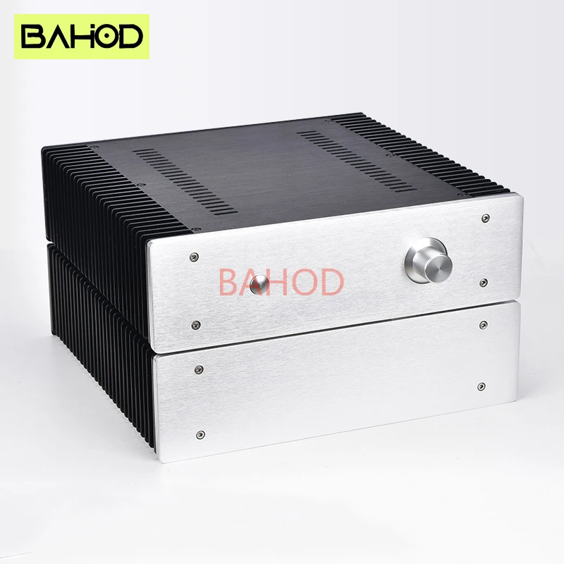 BAHOD 320*90*311mm All Aluminum Chassis Housing Brushed Oxide For DAC Amplifier Preamplifier DIY Chassis Housing