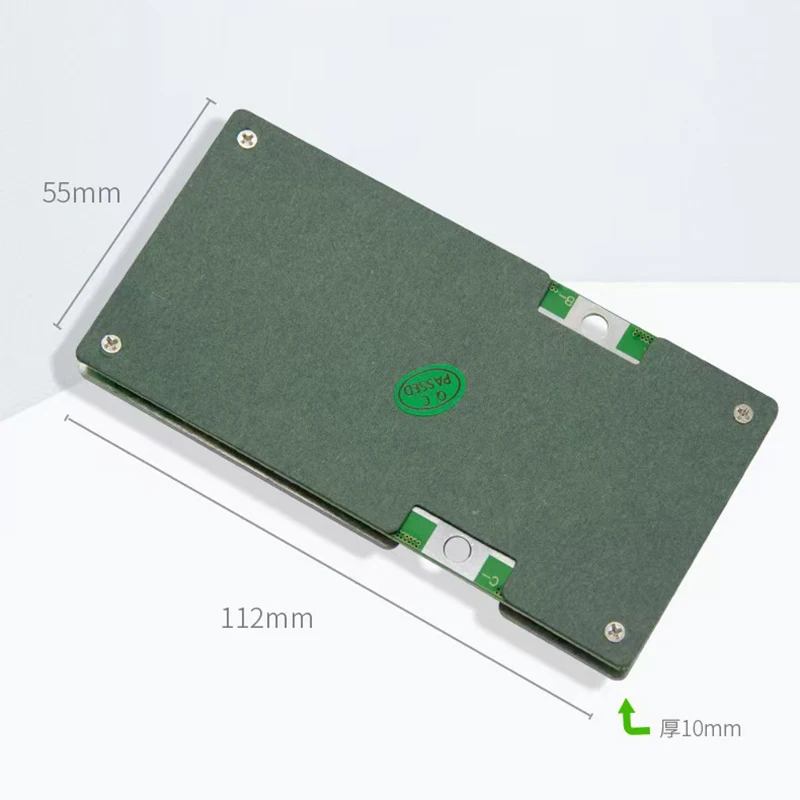 30A 40A 50A 60A 70A 7S 24V Li-ion Lithium BMS Battery Protection Board NMC 3.7V Cell Balanced Common Port Drop Line Protection