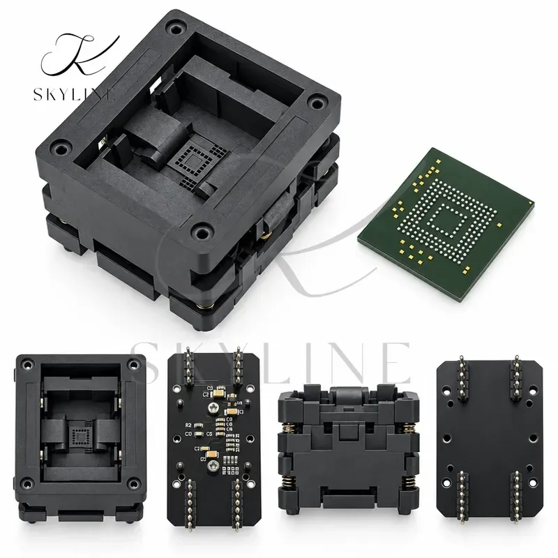 New Version BGA153 EMMC Adapter ADP BGA169 EMMC-2 Only On T56 Programmer Only 11.5x13 Size