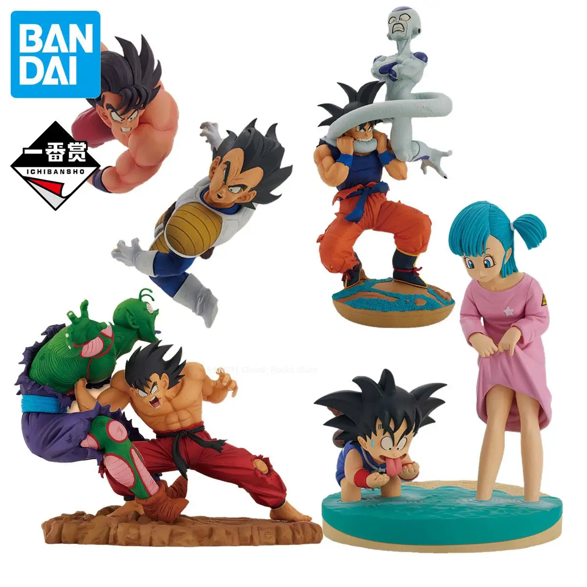 

Подлинная оригинальная аниме-модель Bandai Banpresto Ichiban Kuji Dragon Ball Recalling The Past Bulma Vegeta Goku Frieza Piccolo