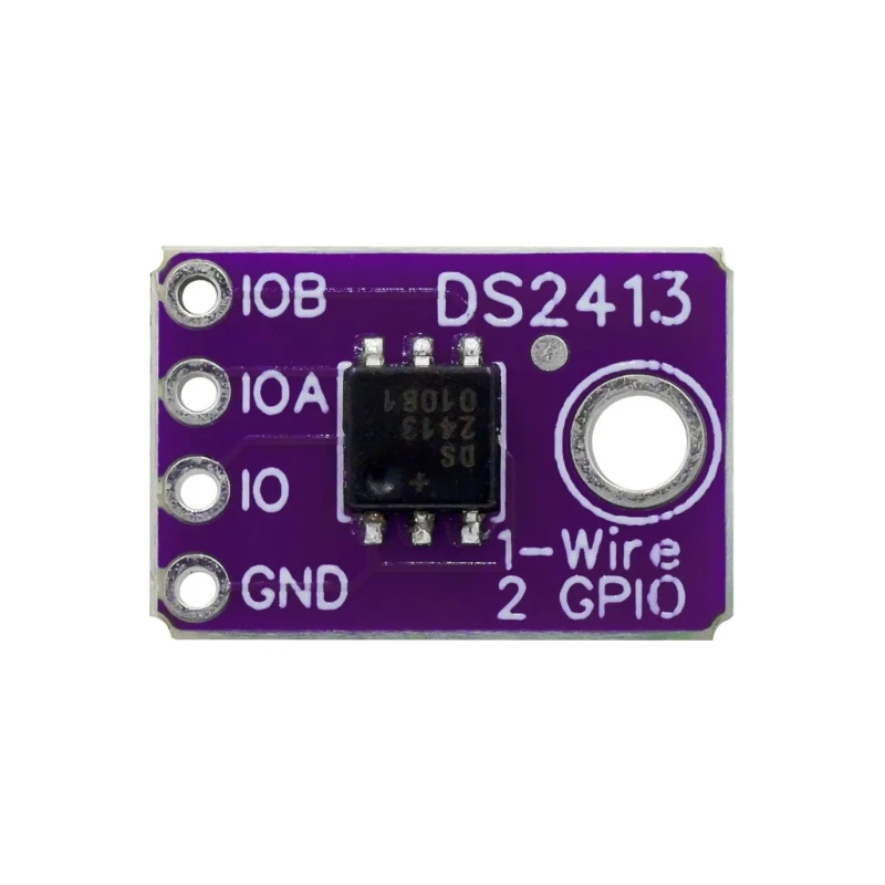 DS2413 Two GPIO Controller Board Supporting 3.3V To 5V Operation And Wide Temperature Ranges