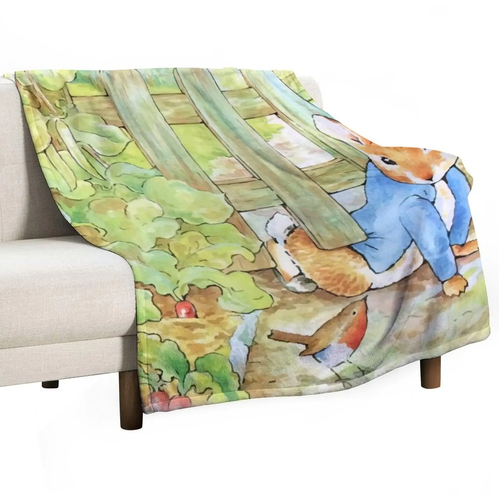 

Peter Rabbit 3 Throw Blanket Hair Decorative Beds Blankets