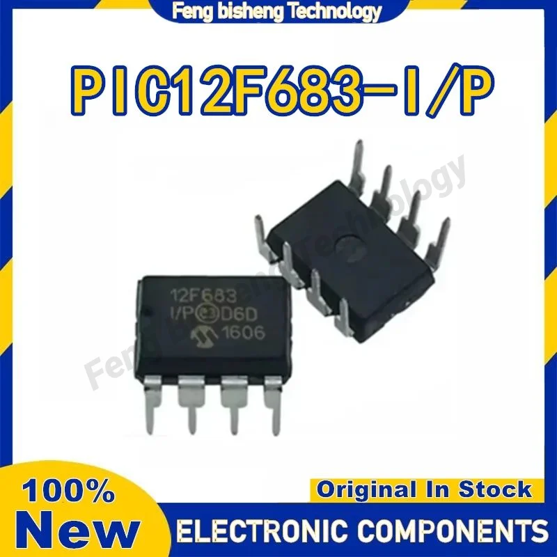 

10PCS/lots PIC12F683-I/P DIP8 PIC12F683 12F683-I/P DIP 12F683 DIP-8 Quick delivery of spot inventory