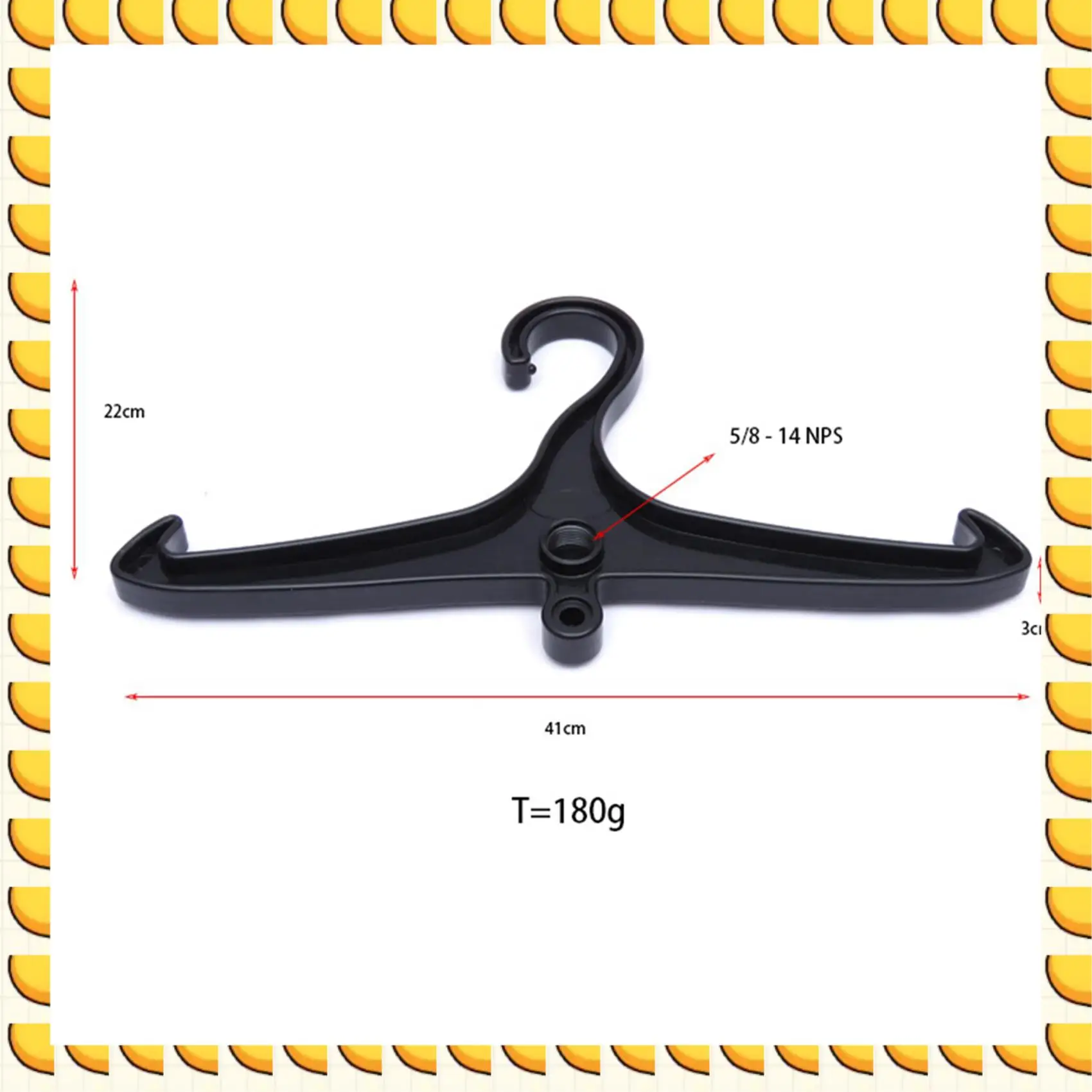 

BAAU 3X Scuba Diving Hanger Fast Drying Draining Snorkeling Surfing Gloves Accessories Dry Rack,Black