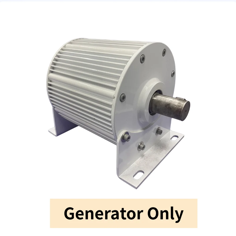 20KW Permanent Magnet Generator 220V 230V 380V 400 RPM Dynamo 30000W Alternator Quiet Generator With Driving Motor