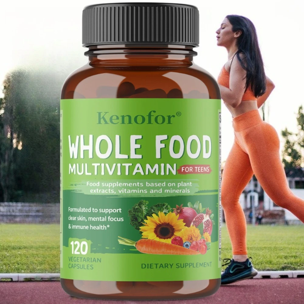 

Whole Food Multivitamin - Complete Daily Vitamins for Men and Women, Organic Fruit & Vegetable Blend, Vitamin E, A, B Complex