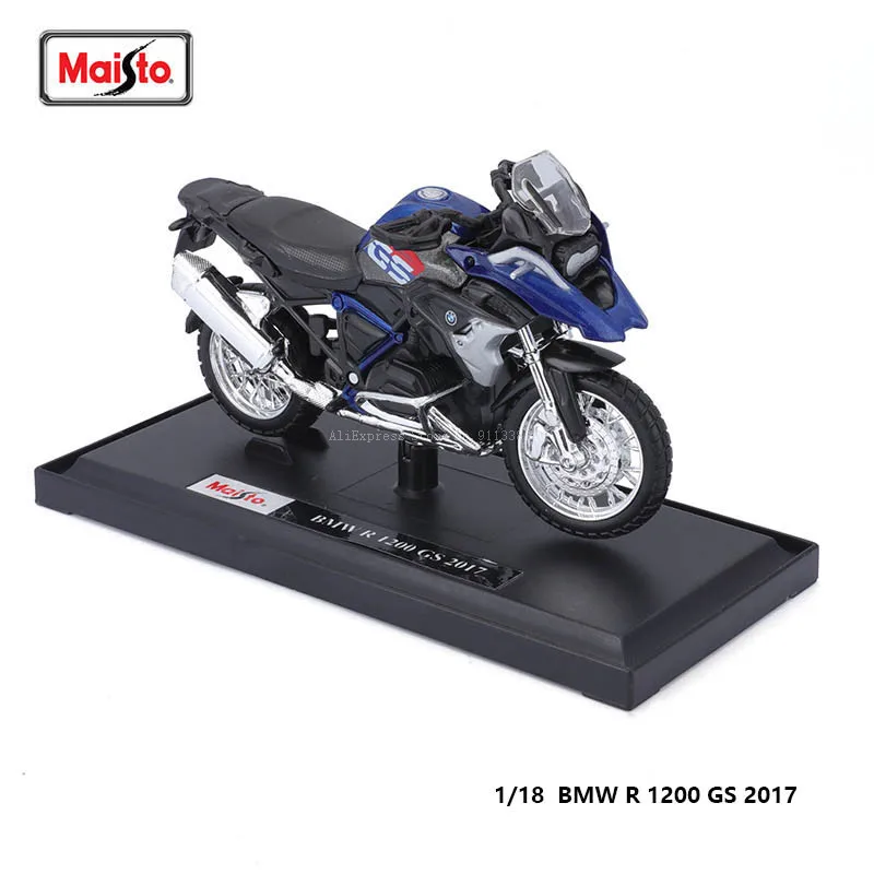 

Реплики мотоциклов Maisto в масштабе 1:18 для BMW R 1250GS, оригинальные детали, Коллекционная модель мотоцикла, Подарочная игрушка