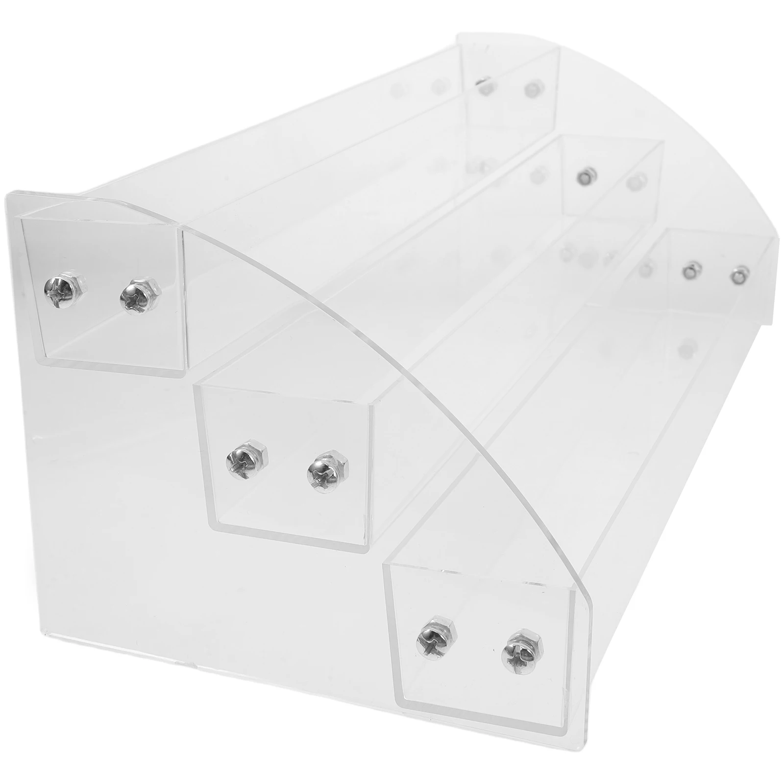 

Clear Display Riser Organizer Perfume Cupcake Stand Holder Desktop Multifunctional Storage Aesthetic Practical