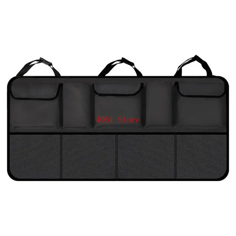 

Универсальный автомобильный багажник на спинку сиденья, подвесной органайзер с пряжкой на ремешке, супер вместительная сумка с