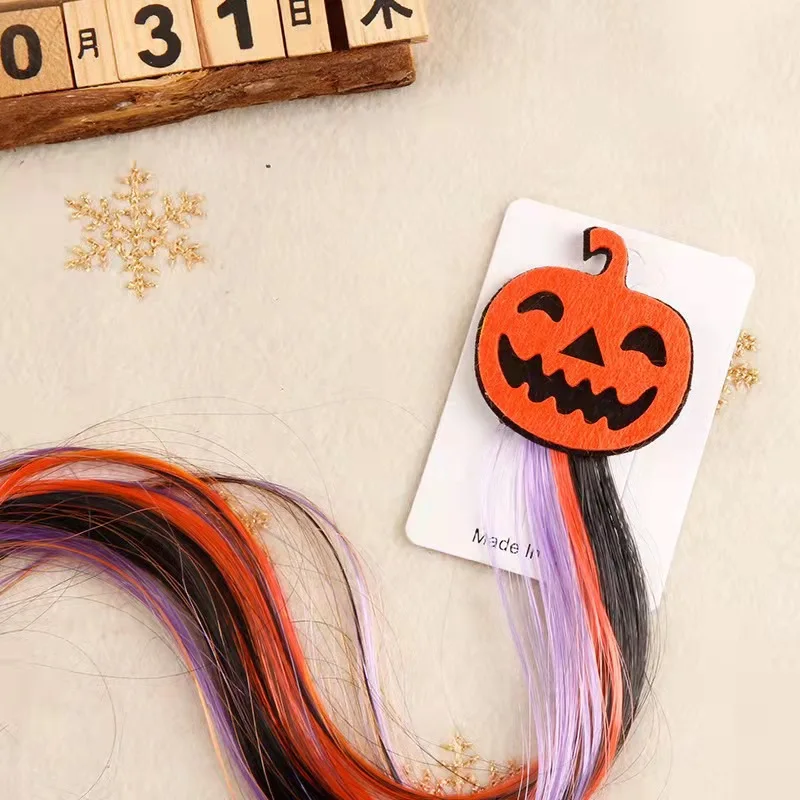 Novo dia das bruxas flutuante grampo de cabelo halloween cocar bat peruca cosplay festa adereços acessórios para o cabelo