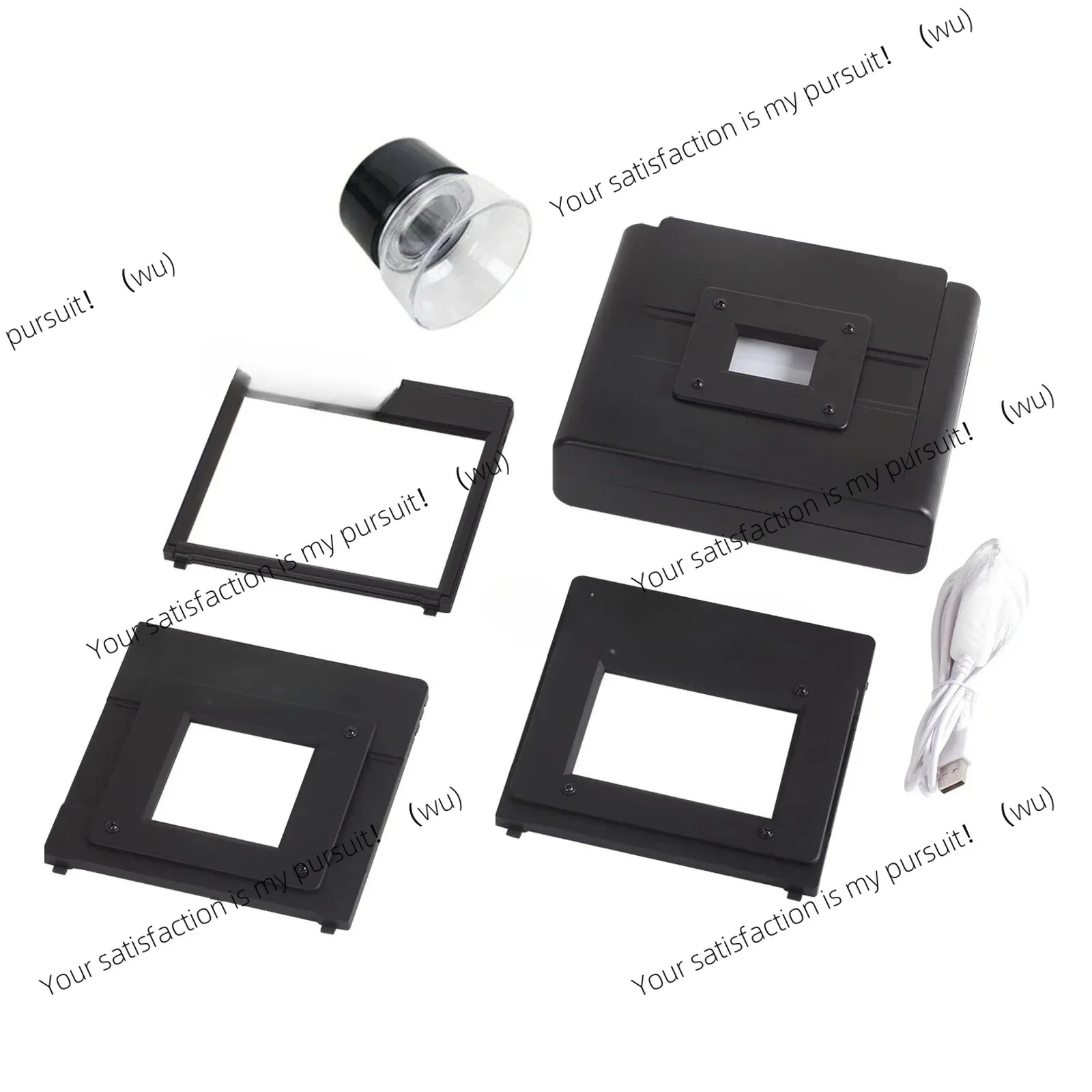 for 135 Film Scanner Light Box 120 4X5 Slide Negative Viewer Convert Film to Digital Film reproducer