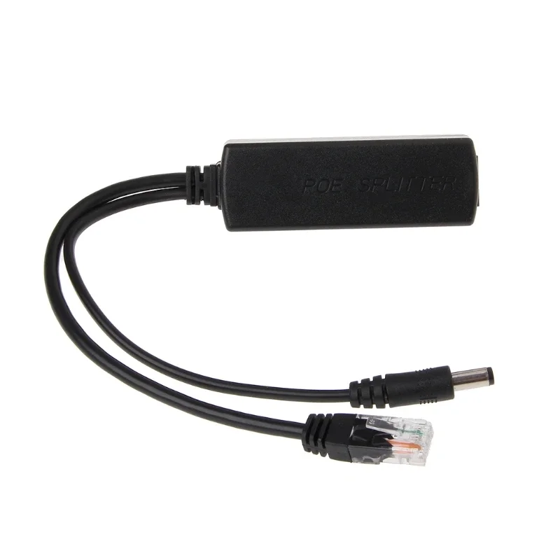 ESCAM 10/100M IEEE802.3at/af محول الطاقة عبر إيثرنت PoE لكاميرا IP 80x27x22mm/3.15x1.06x0.87in