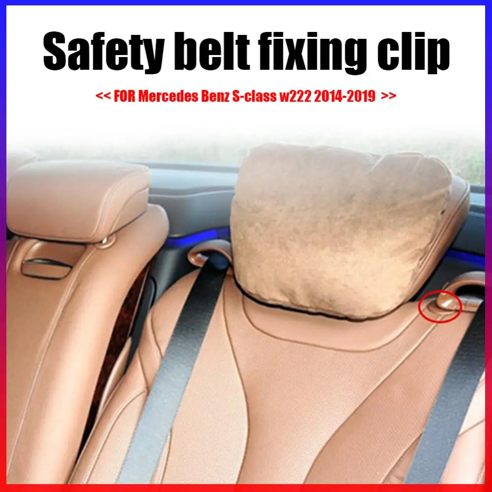 Belt Guide Cable Fixing Tie Buckle Portable Hanger Holder Storage for Car Bag for Mercedes-Benz S-Class W222