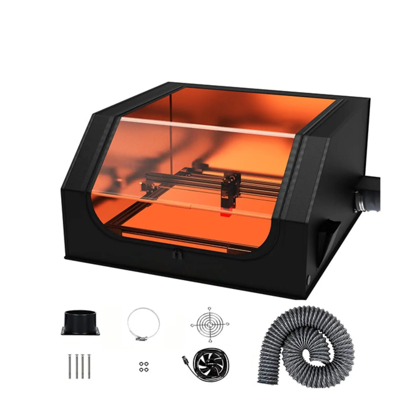Enclosure with Exhaust Fan Transparent Tent Sturdy for Hobbyists