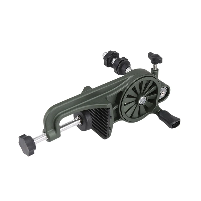 

Нескользящая намоточная машина для лески, регулируемая намоточная леска, настольный зажим, возвратно-поступательная намотка рыболовной проволоки, восстановление на открытом воздухе