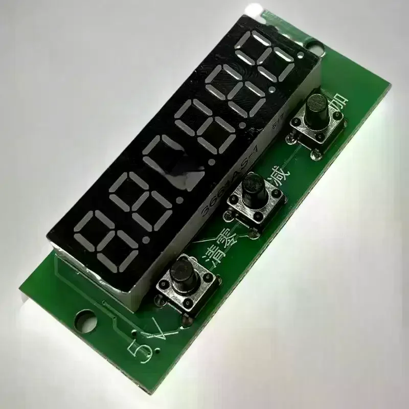 1/3/5Pcs 6자리 컴팩트 디지털 카운터 모듈 빨간색 디지털 카운터 0~999999 메모리 기능이 있는 카운터 모듈