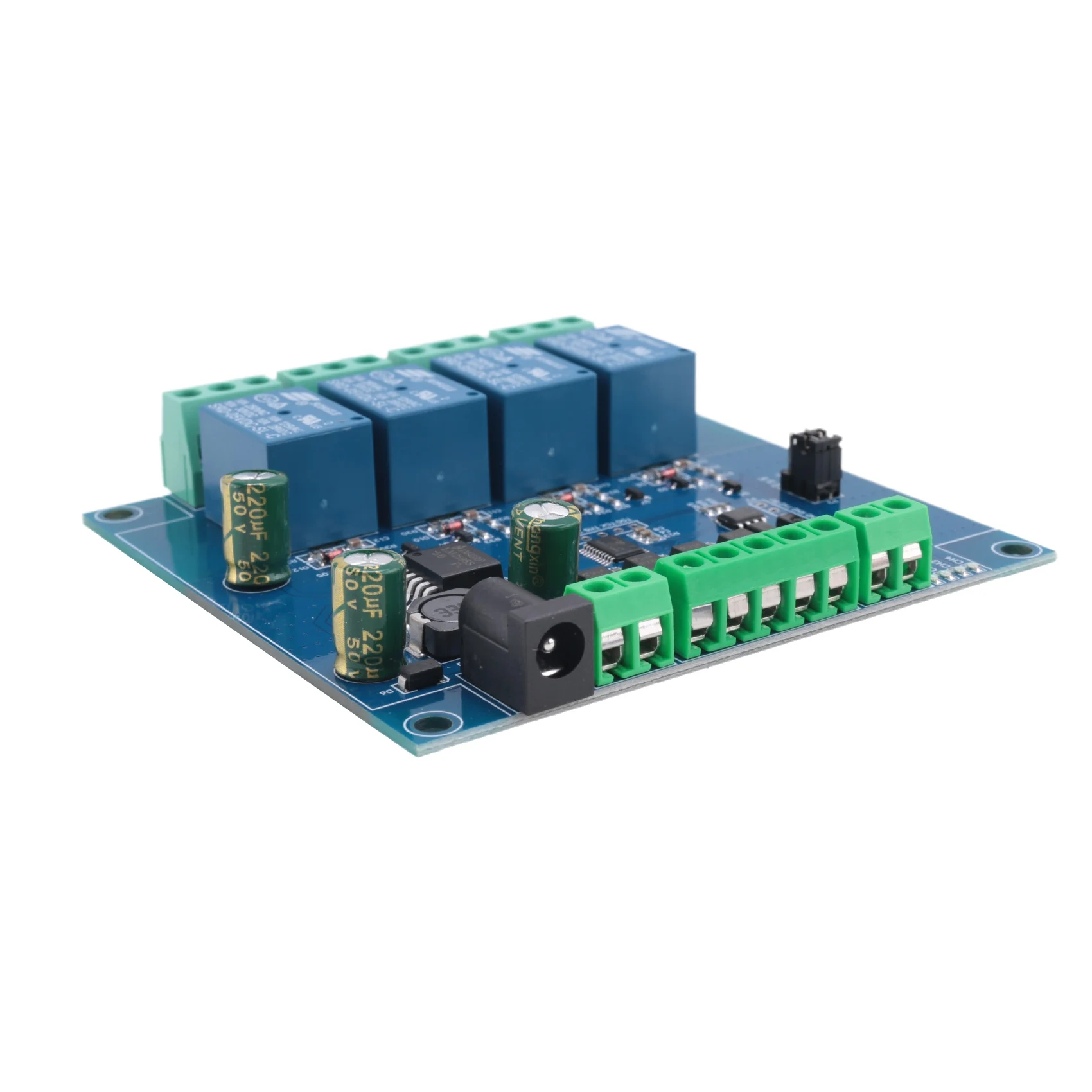 【A03R~】 Модуль реле Modbus RTU с 4 входами, связь 485 TTL UART, 4-канальный вход, релейный модуль 7-24В