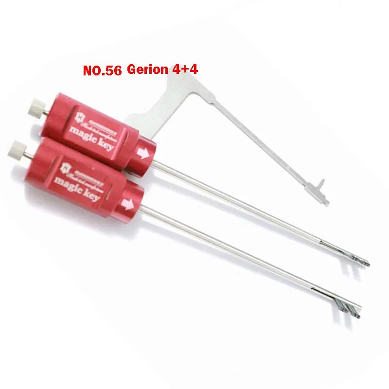 Haoshi Magic Key No.56 Gerion 4+4 2PCS/Lot Double Bit s Master Key Decoder  Safety Box Safe smith