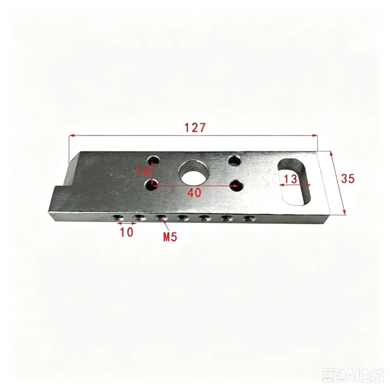 Robot accessories oblique single double arm upper and lower profiles 25 * 48 arm beam length 890/990 guide rail with 2 sliders
