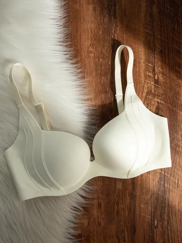 Podprsenka MOYISU s bezdrátovým push-up efektem pro malý hrudník - podprsenka proti povislému hrudníku pro ženy, bezešvé pohodlné spodní prádlo pro každodenní nošení - náhled 5