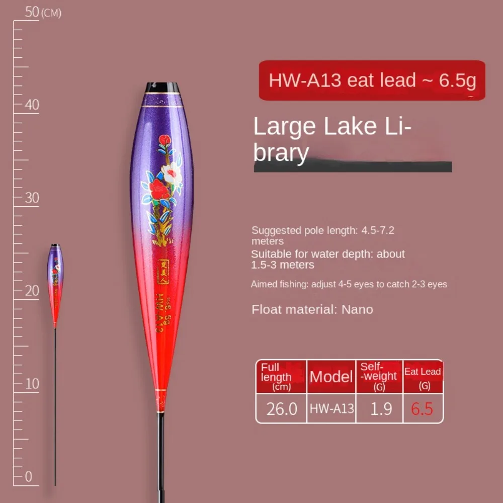 2 قطعة يطفو الصيد جزء داخلي مركب نانو البلاستيك Bobbers مع البلاستيك Bobbers الصيد يطفو الجسم ملحقات صيد سمك ﻿