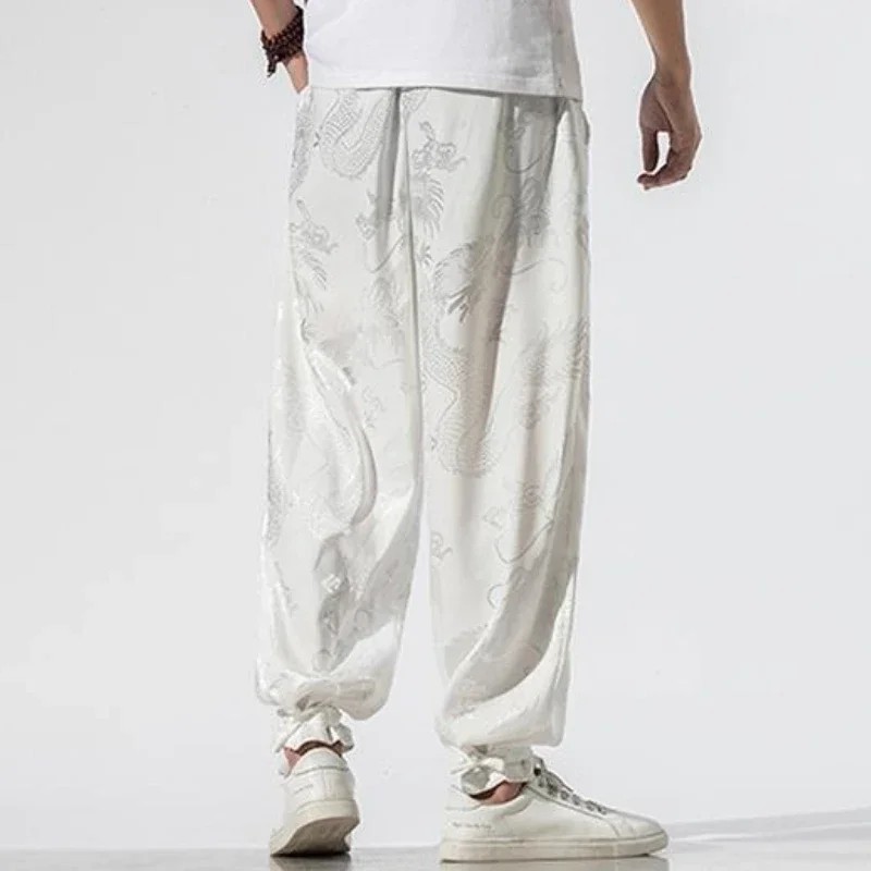 الحريم سراويل تقليدية رجالية السعر المنخفض أنيق رخيصة Harajuku مصمم الازياء Y2k بنطلون الملابس الكلاسيكية فضفاض بيع الذكور السراويل