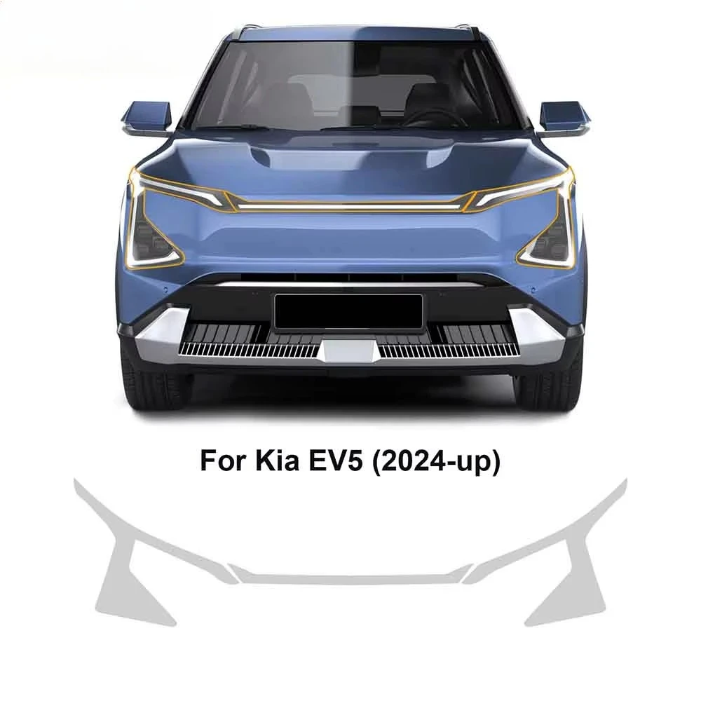 

For KIA EV5 2024 2025 Car Headlight Rearview B C Pillars TPU Paint Protection Film Anti-scratch Pre-cut Clear PPF Resistant Kit