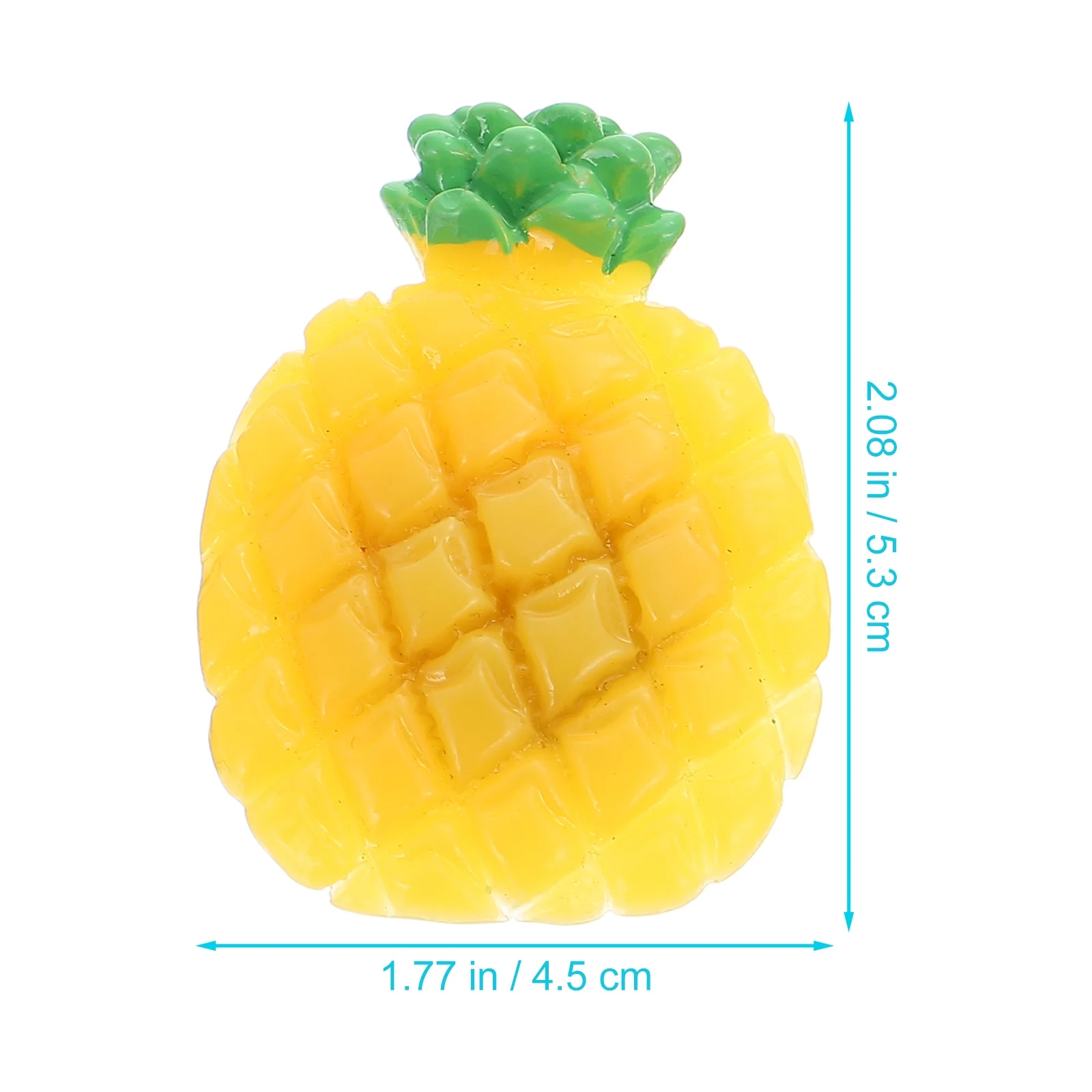 

Car Air Outlet Perfume Clip Pineapple Style Vent Diffuser Acrylic Scent Holder Freshens Interior Removes Odors Auto Decor Gift