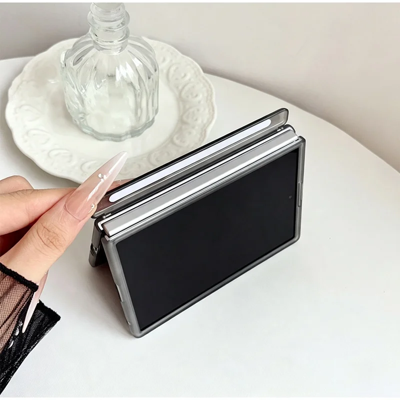 Funda magnética mate de PC para Samsung Galaxy Z Fold8 Ultra, protector completo plegable, translúcida anti-rayas, carcasa dura 6