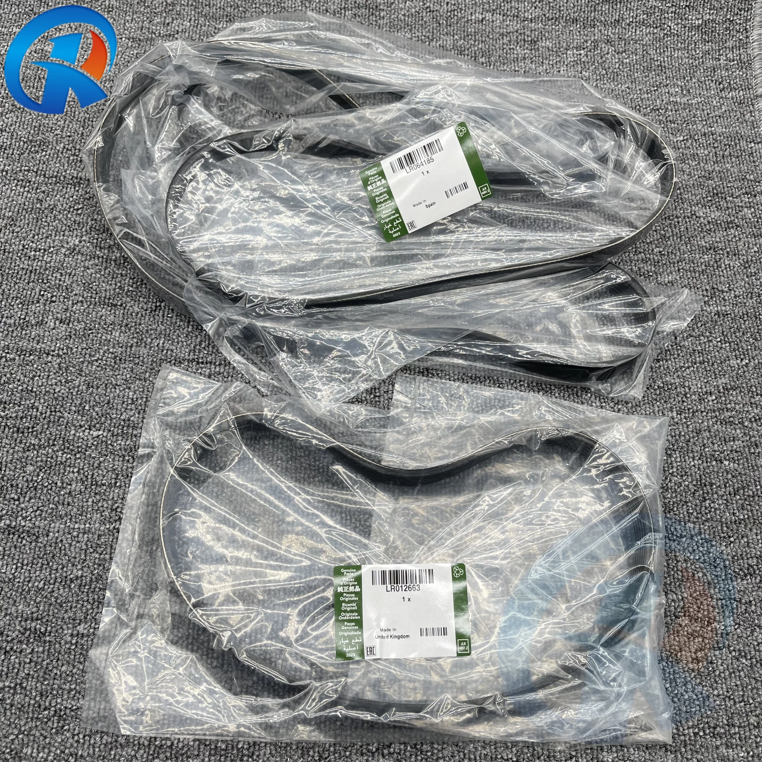 

5.0 V8 Drive Belt Kit Primary Serpentine Belt LR064185 Secondary Belt LR012663 for Land Rover Discovery LR4 Range Rover RR Sport