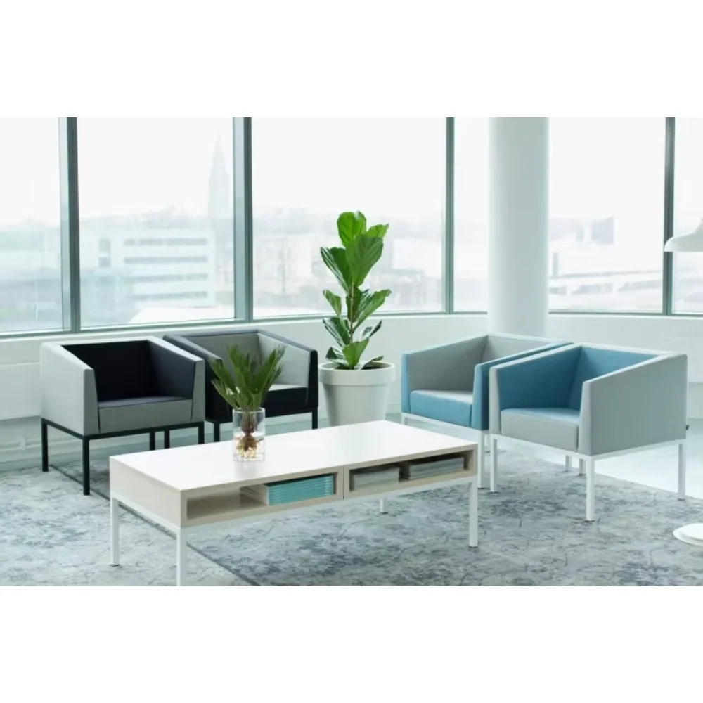 Modern Modular Leather Office Lounge Chair For Home Or Hotel Loose Furniture Sofa Set For Living Room Use