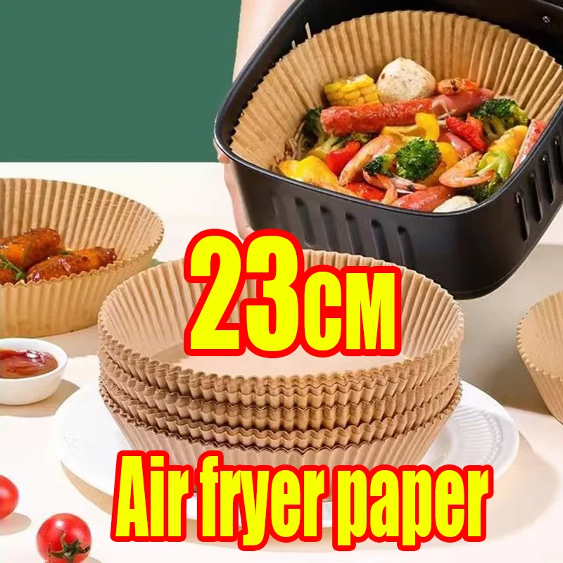 

Air Fryer Liner Fryer Air Accessories Aerogrill Parchment Disposable Liner Non-Stick Parchment Baking Oven Paper Accessories