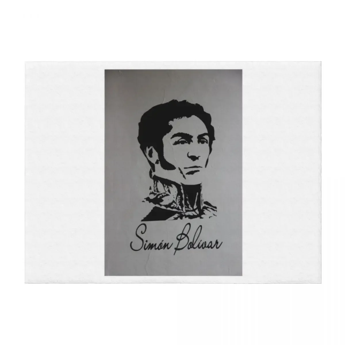 

Mural to Simon Bolivar in Giron Throw Blanket decorative warm winter Heavy Decorative Sofa Blankets