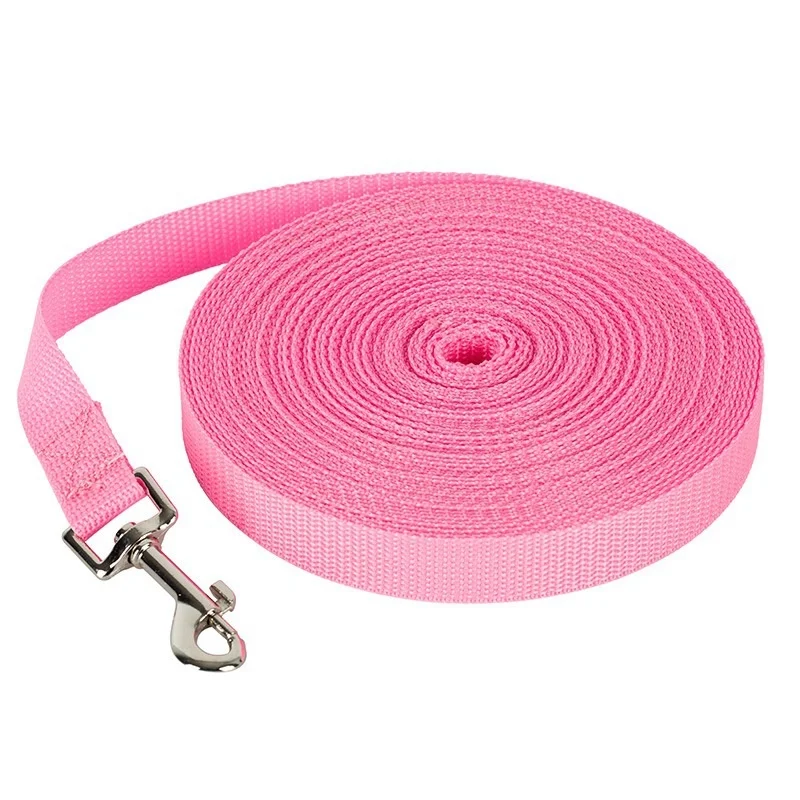 1,2M-30M Lange Nylon-Hundeleine für Training und Spaziergänge, Langes Traktionsseil für Kleine und Große Hunde