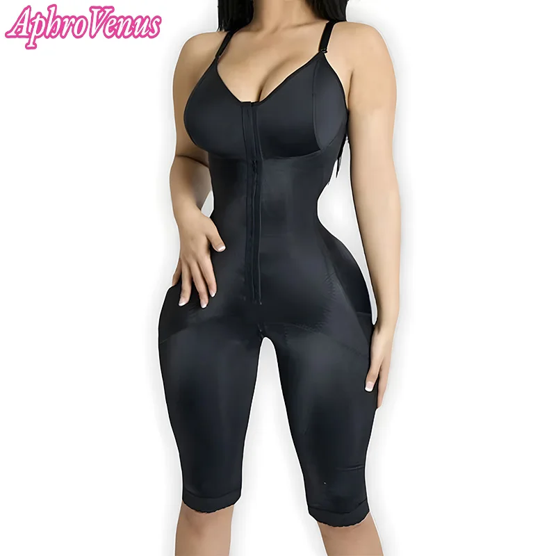 Fajas Colombian Shapewear Postpartum Girdle BBL Bodysuit Tummy Control Butt Lifter for Women Compressed Slimming Body Shaper