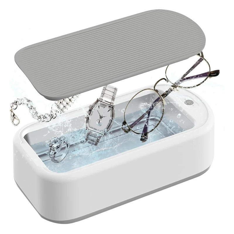 

Portable Jewelry Cleaner Machine Portable Professional Sonic Jewelry Cleaner For Eye Glasses,Earring,Necklaces