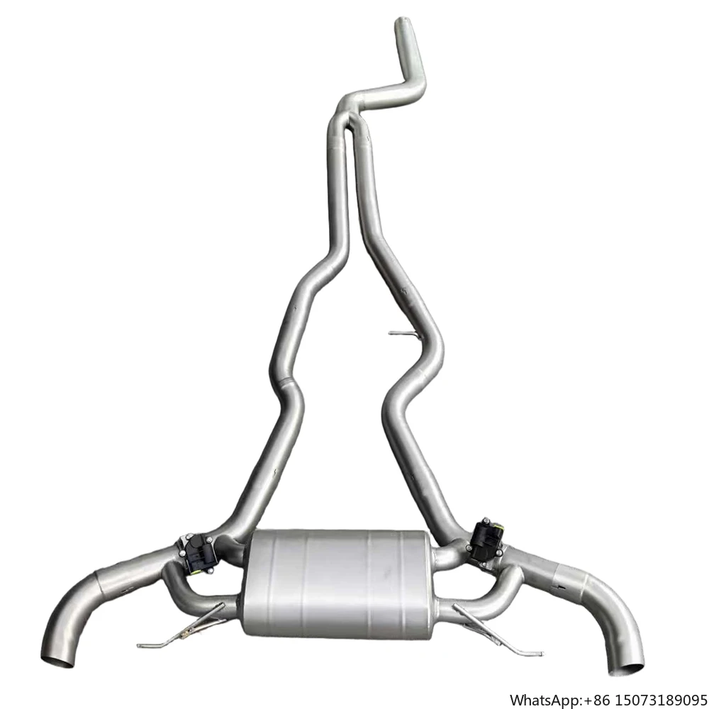 

Высокопроизводительная выхлопная система CatBack с электронным клапаном и глушителем для BMW 340i M340i 3.0T G20