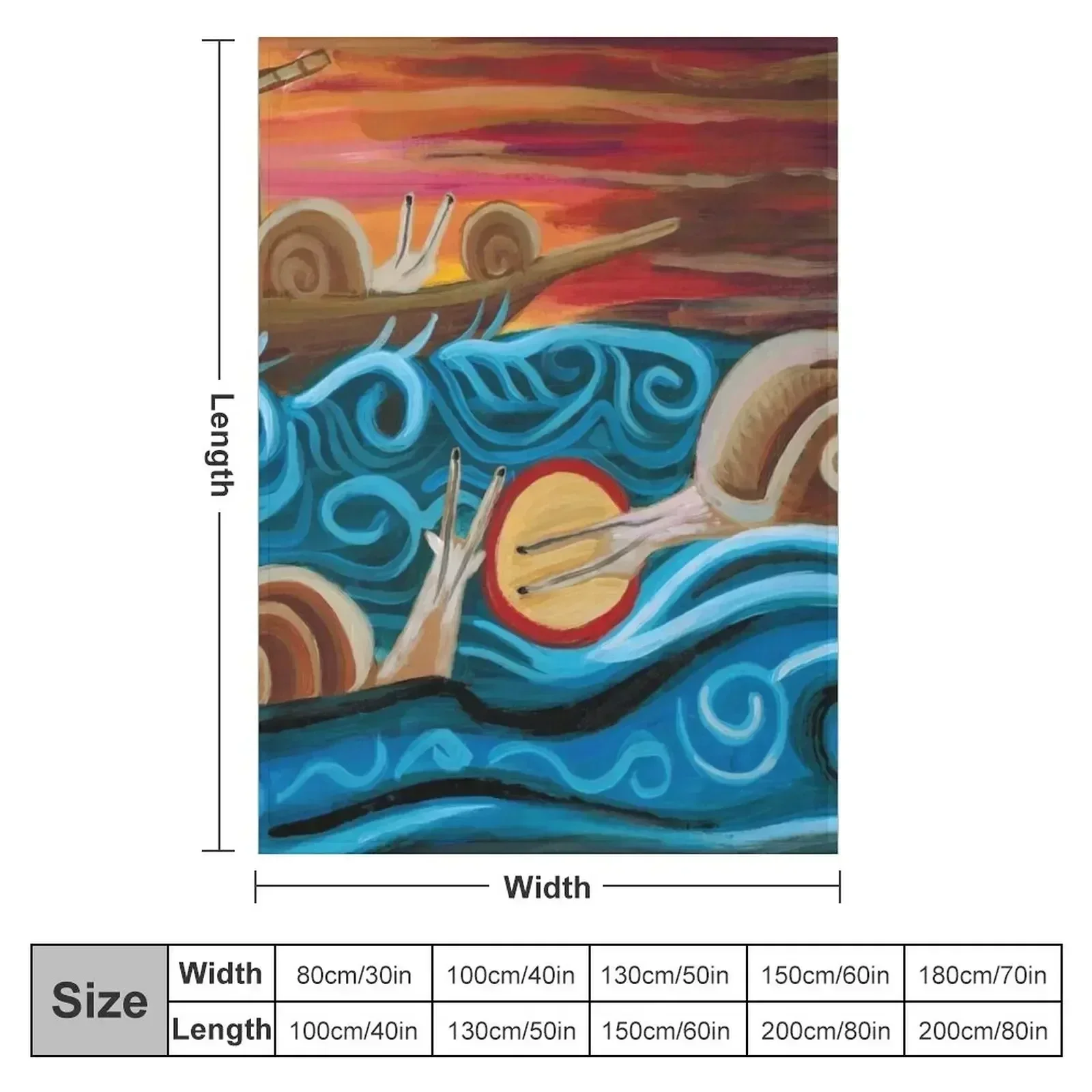 Snail Jesus Walks on Water and Saves Drowning Peter Throw Blanket manga christmas gifts blankets ands Baby Luxury Brand Blankets
