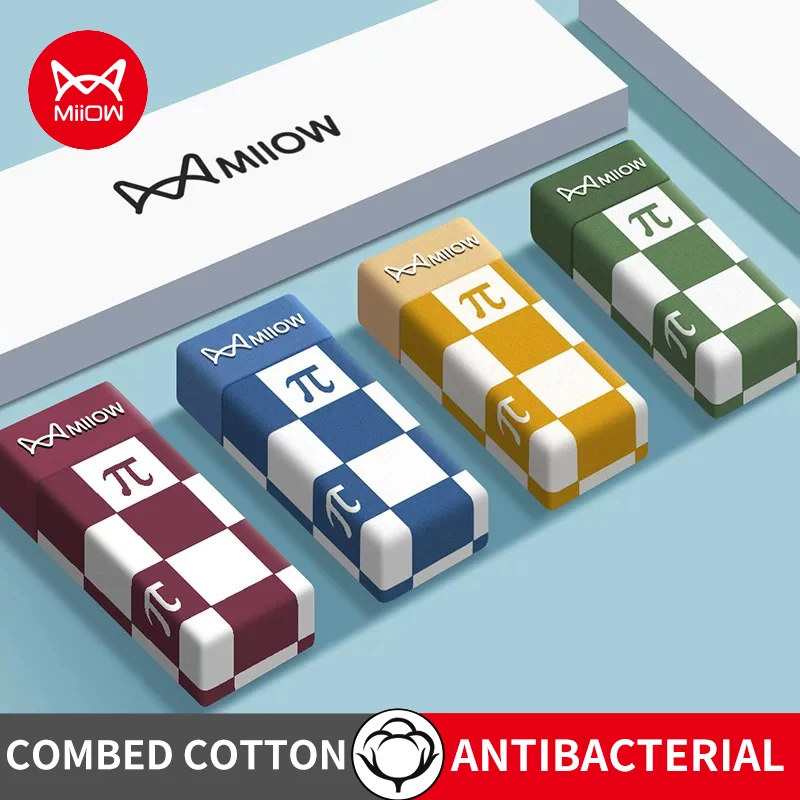 

MiiOW, 3 шт., хлопковое мужское нижнее белье, антибактериальные мужские трусы с промежностью, мужские трусы, дышащие цветные мужские боксеры в клетку, трусы