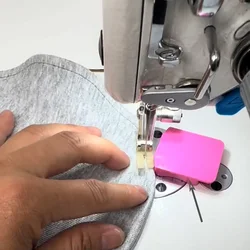 1 PCS Colour Multifucntional Domestic and Industrial Magnetic Seam Guide Hemmer Gauge Industrial Sewing Machine Accessories