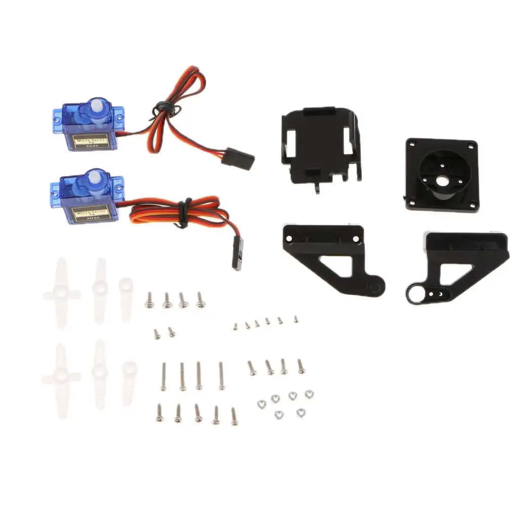 

Pack of 2 servos PT pan / tilt camera platform, vibration damping