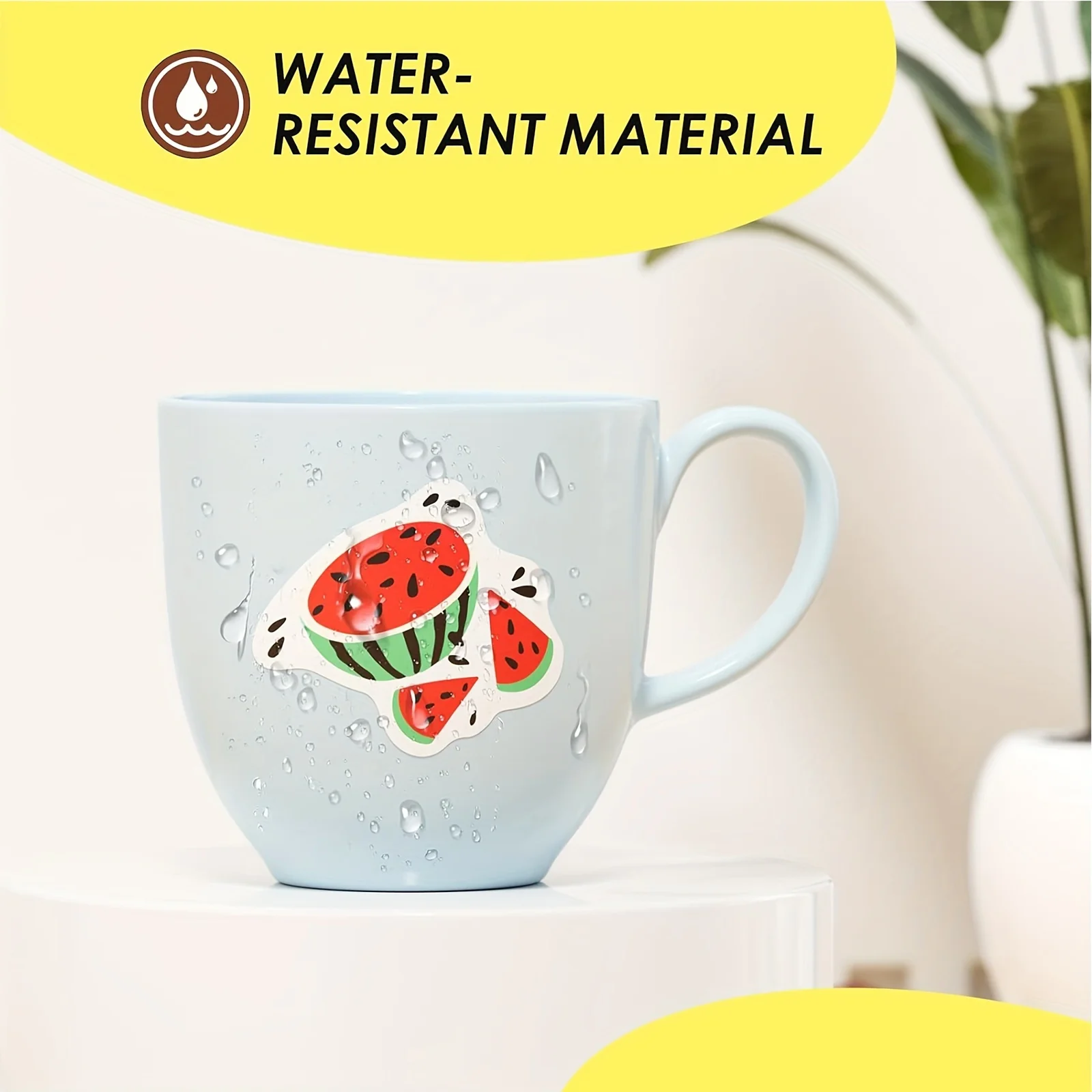 Color Box Package Letter Size 8.5 × 11 Inch 10 Sheets Glossy White Printable Vinyl Sticker Paper for Inkjet Printer Waterproof