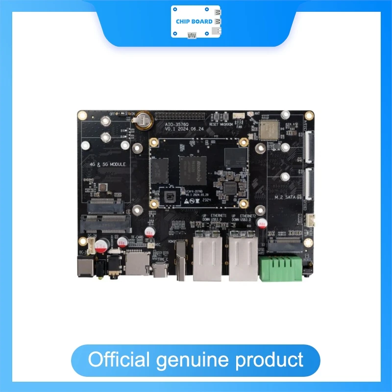 

AIO-3576JQ RK3576 ARM Motherboard