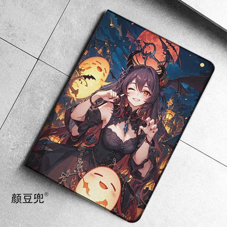 Hutao Anime Genshin Impact Case For iPad 10.2 9th 10th Air 3 Mini 6 5 Case Luxury Silicone Pro 12.9 11 inch For iPad Air4 5 Case