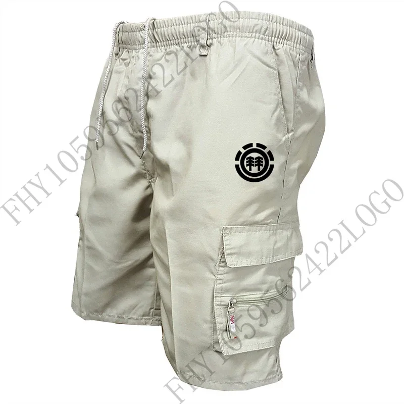 Nuovi pantaloni quarti mimetici estate 2025 pantaloncini fitness da uomo, pantaloni elasticizzati pantaloncini mimetici casual da uomo, pantaloni da corsa