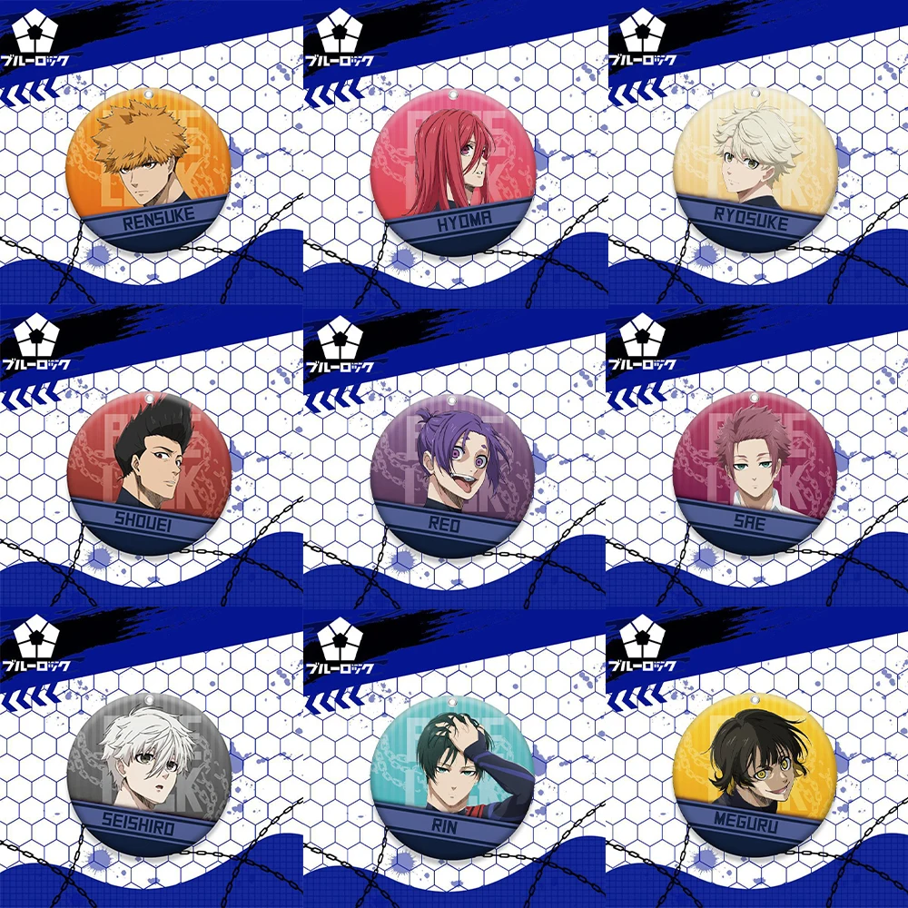 

Laser Football Anime Peripheral Cosplay Costumes Badge Stationery Isagi Yoichi Chigiri Hyoma Bachira Meguru Kuon Wataru Gifts